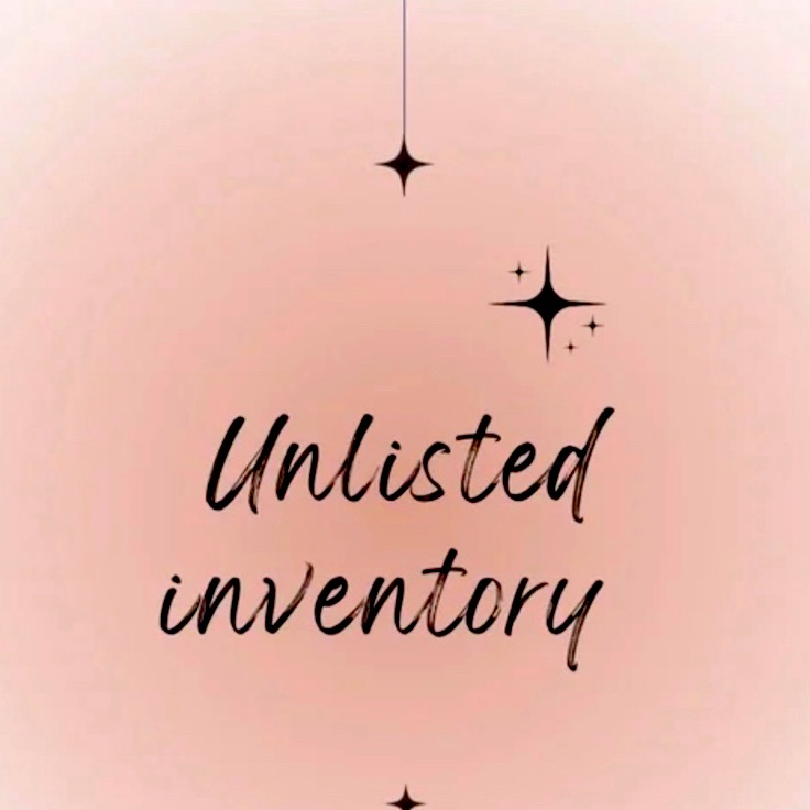 Unlisted Inventory Sign